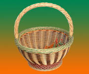 wicker basket,willow basekt,picnic basket,laudary basket,storage baske