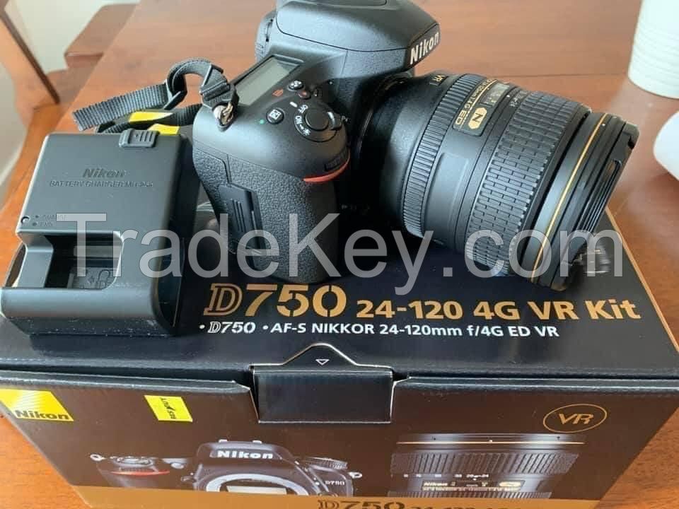 Nikon D750 DSLR Camera with 24-120mm  VR Lens + 20pc Bundle