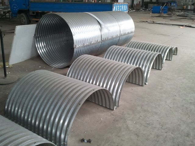 cheap price corrugated steel metal culvert pipe