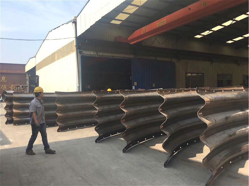 Semi-circle Galvanized Metal Steel culvert pipe