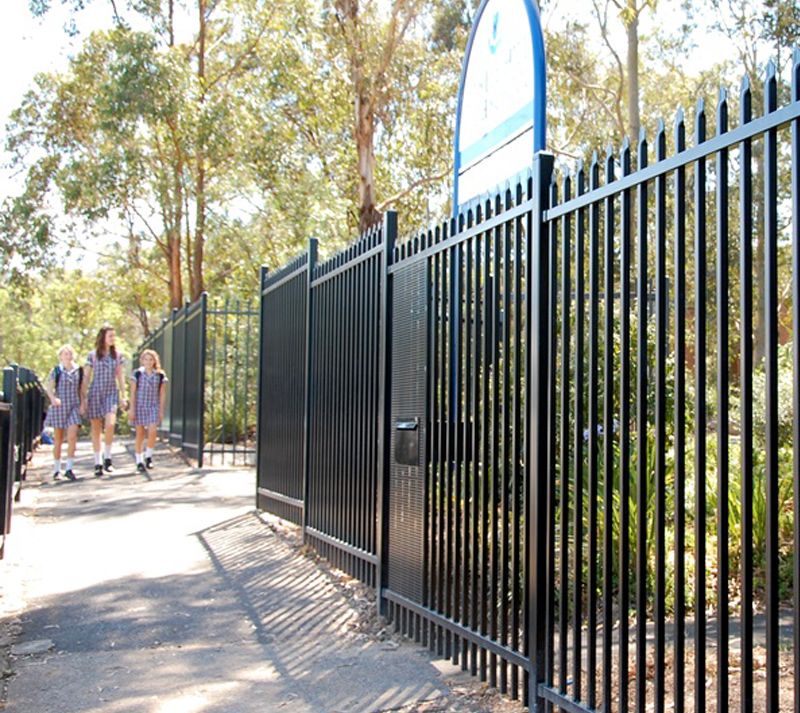 Galvanized Security Fence