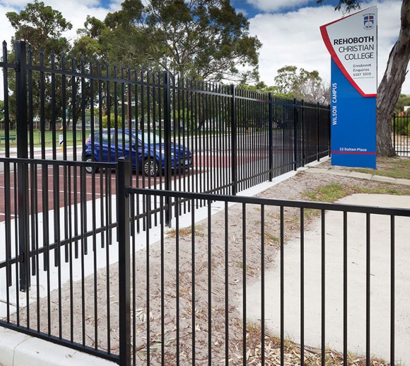 Ornamental Commercial Fence