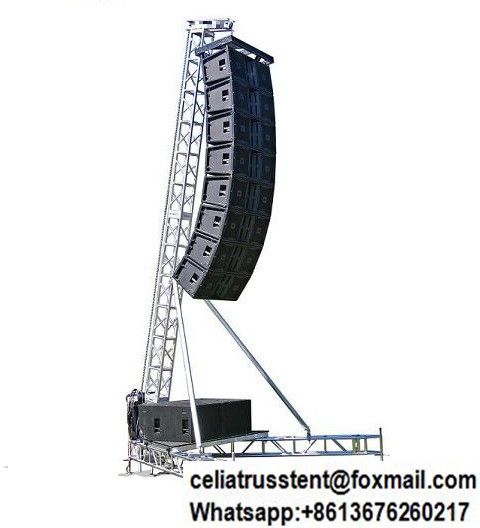 Speaker tower truss stand used