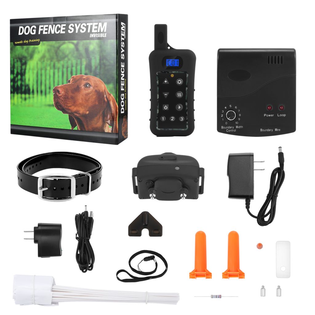 2 in 1 Dog training Collar with invisible fence DF113R for Multi Dogs