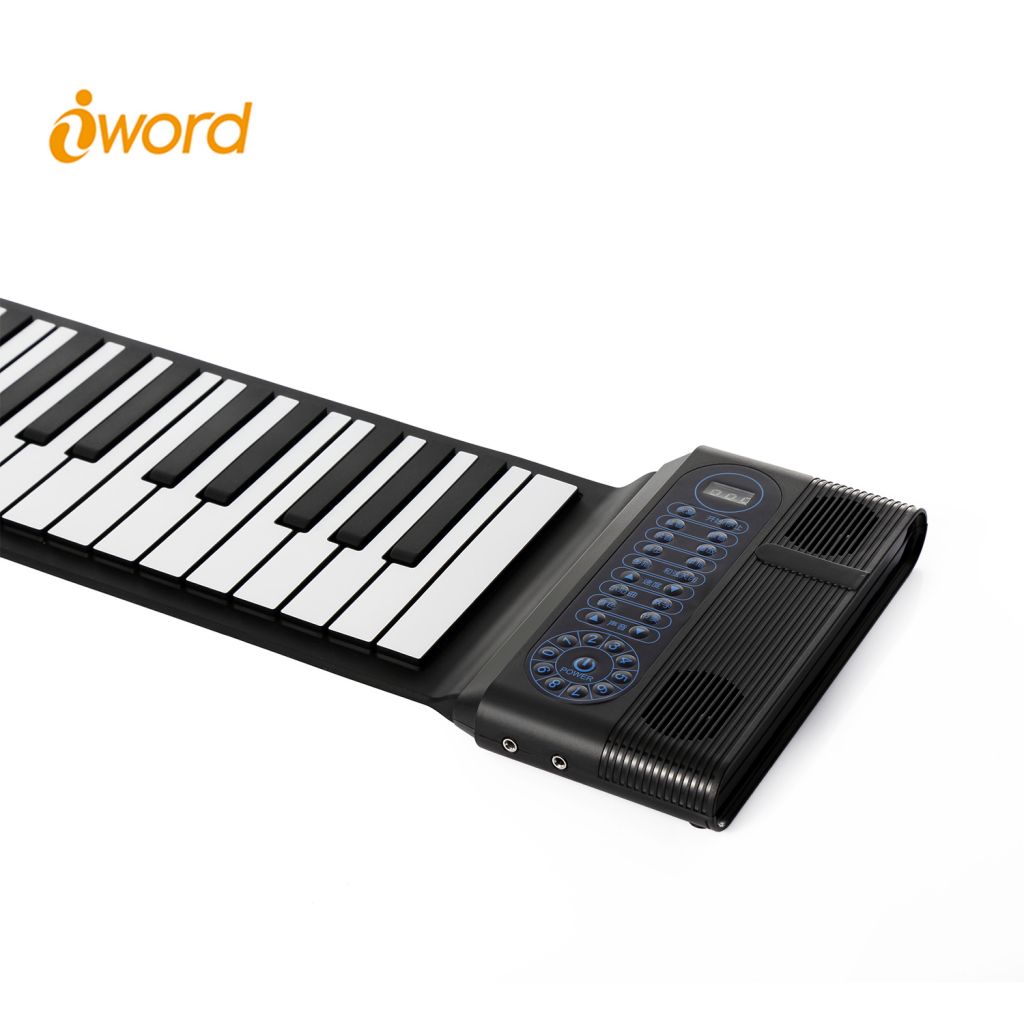 iword S3088 88 Keys Roll up Piano Built-in Dual Speaker