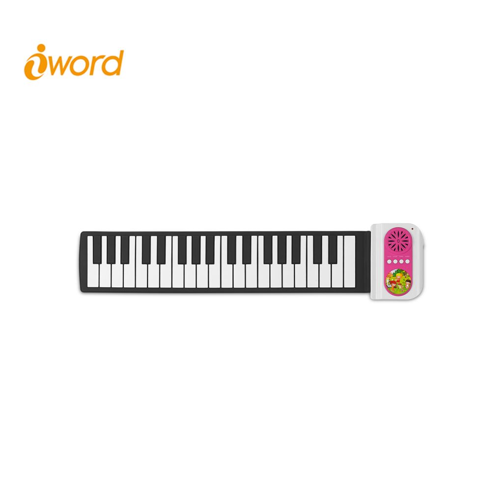 iword S2037Y 37 Key Roll Up Piano Learn To Play App Game With Speaker