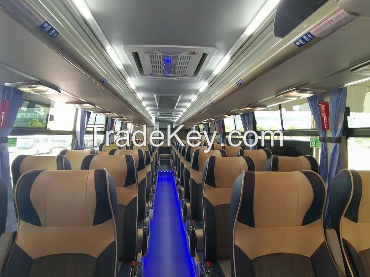 48 seater 60 seater luxury coach bus with toilet