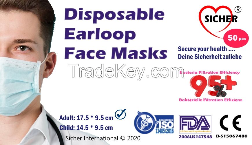 Medical Masks CE FDA Ready Stock at Zurich