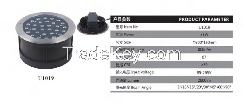 Under Ground light  stianless body IP68 BREATH STAR LIGHT