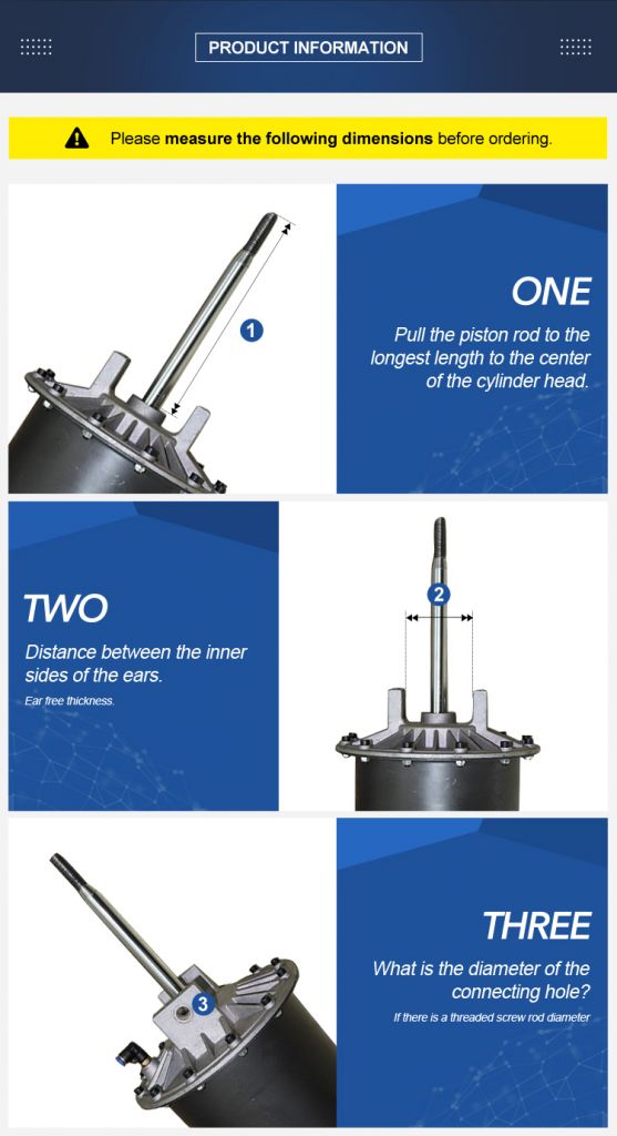 Tyre Bead Break Cylinder for Tyre Changer