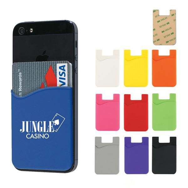 Silicone Phone Card Holder