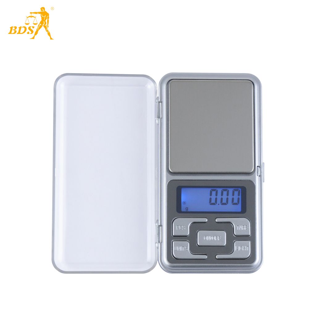 BDS MH Mini pocket weighing scales 0.1g/0.01g jewelry scales