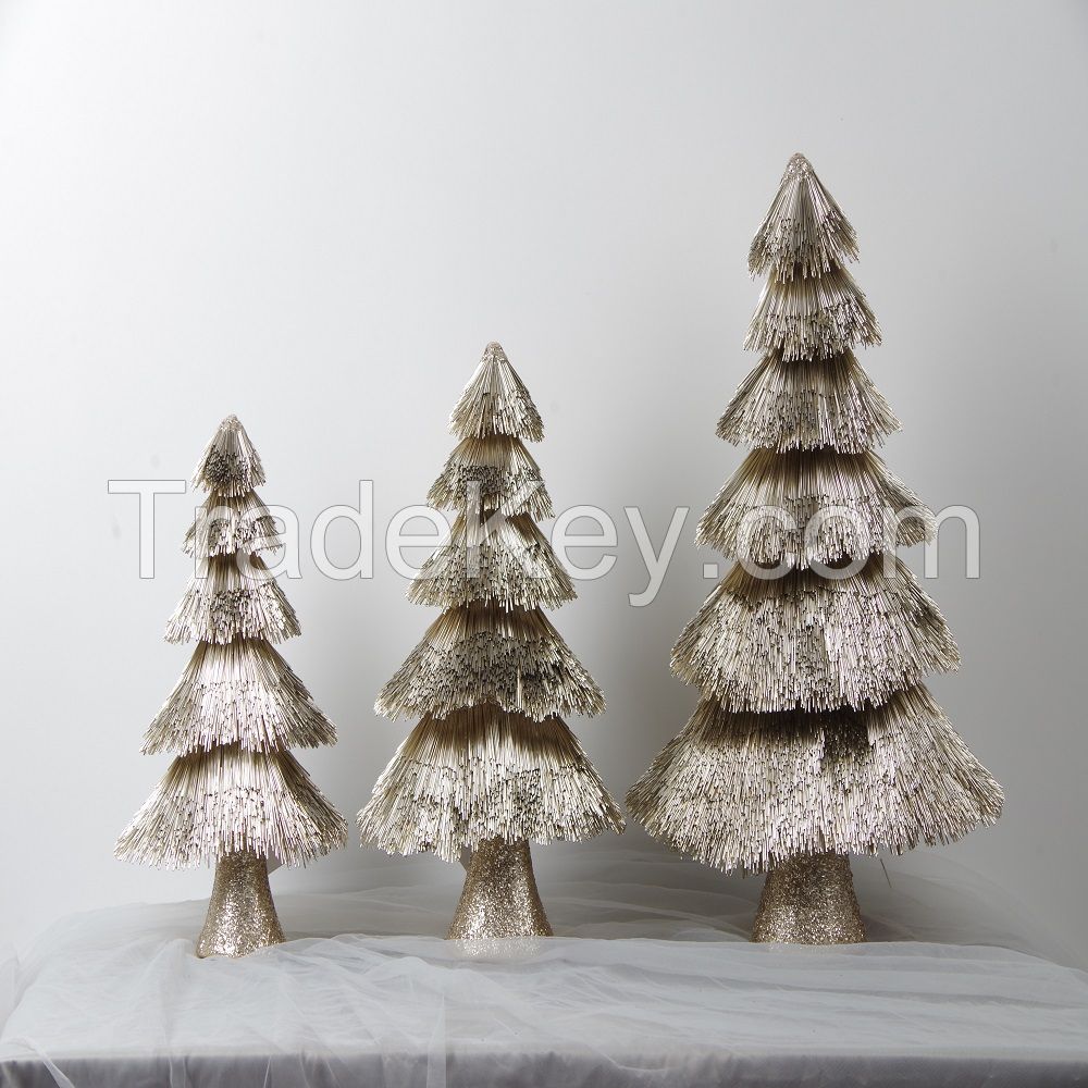 2021 latest Christmas tree gold home indoor decorations