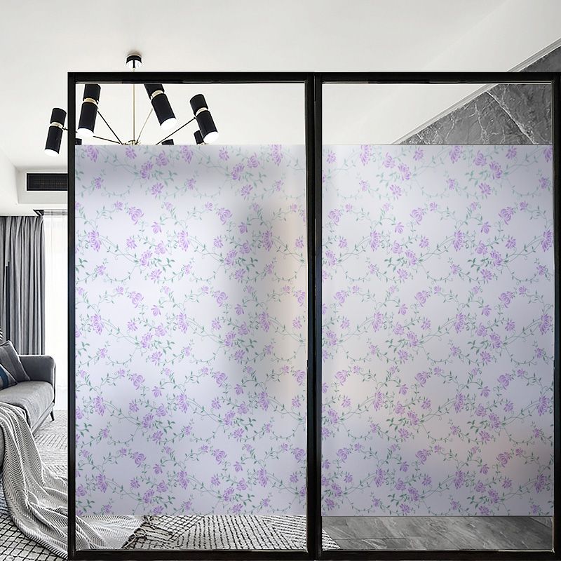 Glitter Frost Glass Film 3D Window Film Frosted Exterior Room