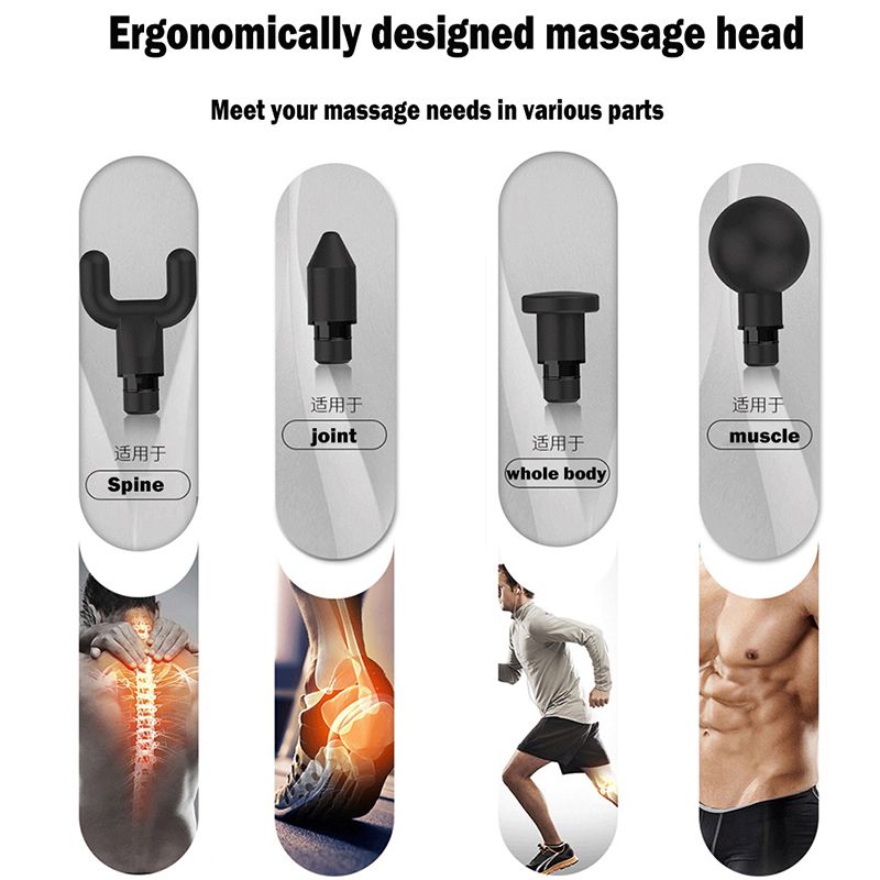 Massage gun PRO Body Deep Muscle Massager Fascia Physiotherapy Massage for Massage Relieving Pain Workout Fitness Machine