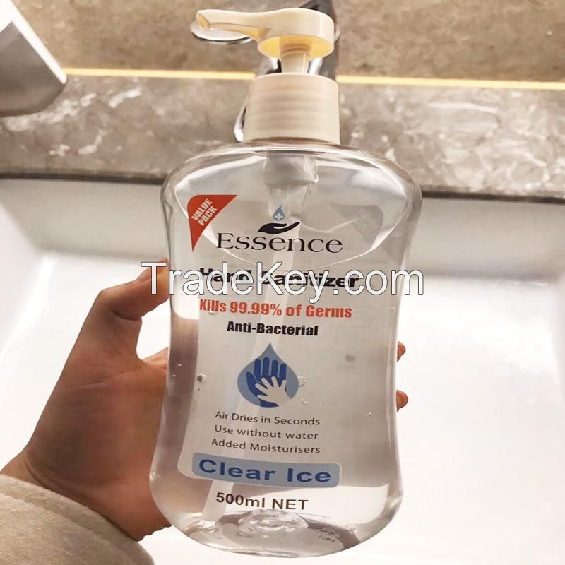 Essence 500ml Hand Sanitizer Clear Ice