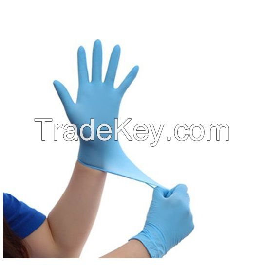 Wholesale price bulk Protective Medical Gloves nitrile inspection surgical glove