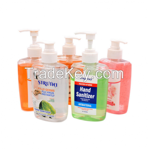 500ml 200ml 50ml hand sanitizer clear ice antibacterial gel sterilization 75% alcohol