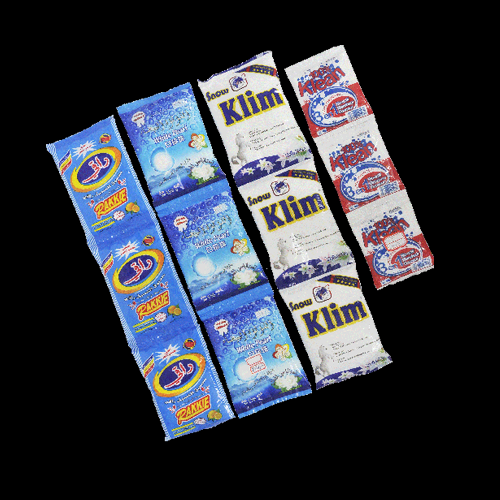 small sachet washing powder high foam