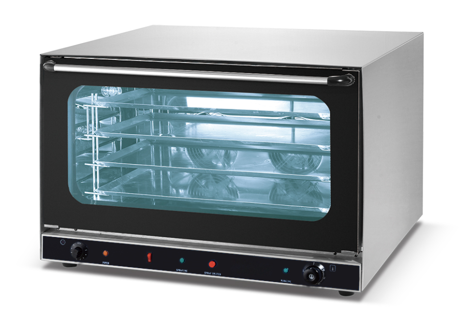 Electric Convection Oven with 4 trays for commercial kithen equipment