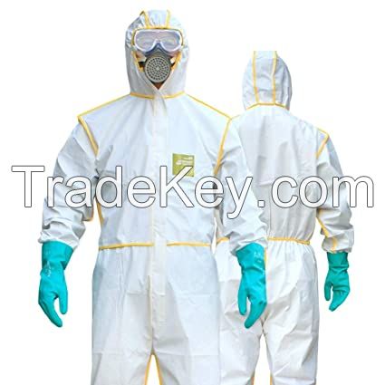 Aami 3 level 2 disposable protective plastic ppe cpe isolation gown