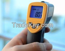 Non Contact Body Object Digital Beeper Alarm Infrared Thermometer 