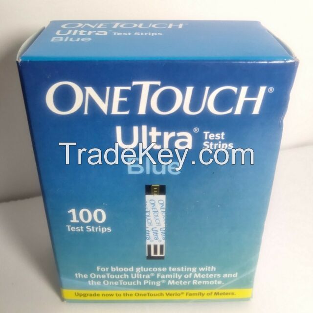 OneTouch Ultra Blue Blood Glucose Test Strips, 50 Ct