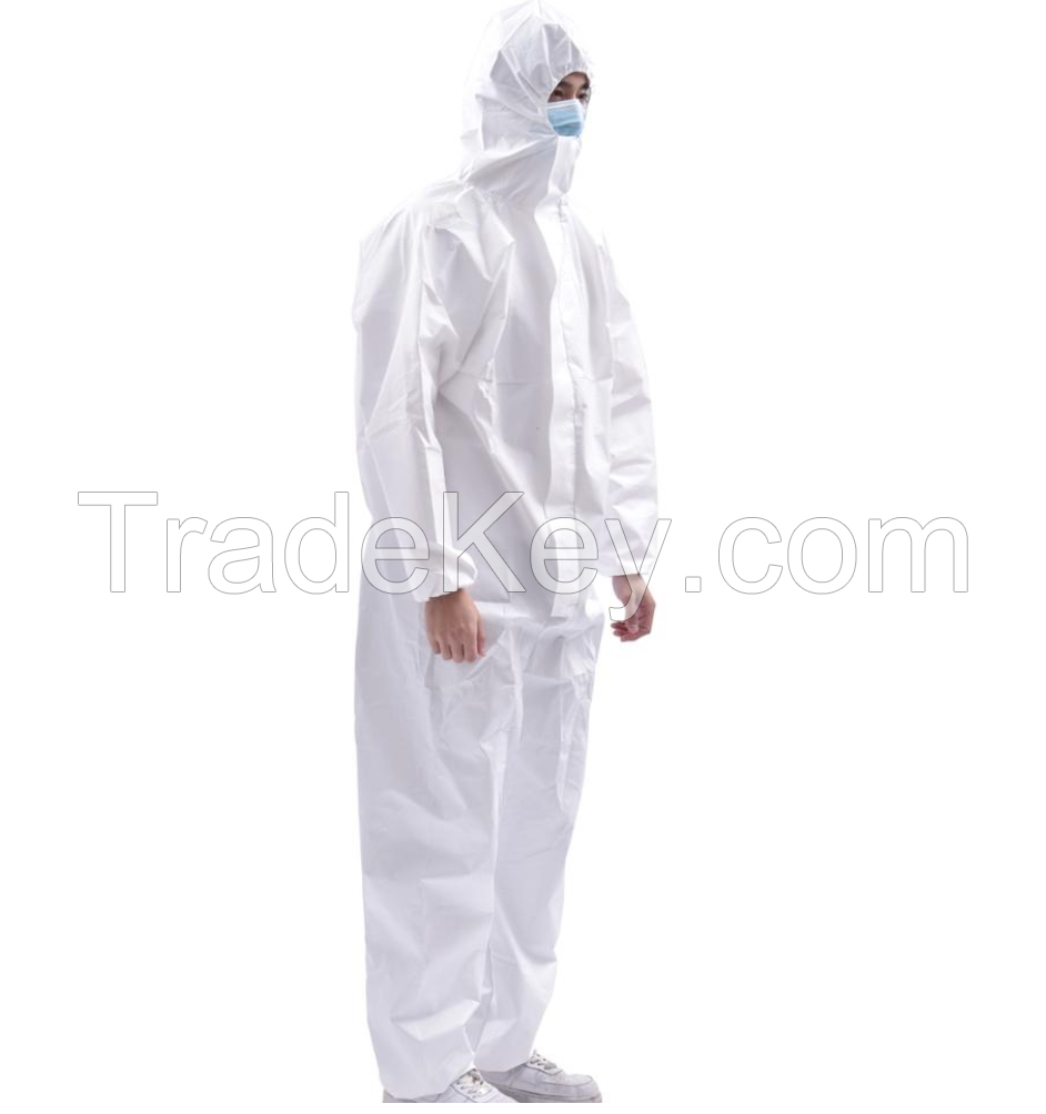 Aami 3 level 2 disposable protective plastic ppe cpe isolation gown