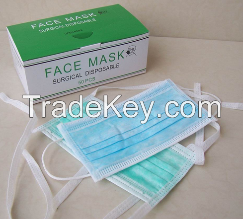 Medical disposable 3ply surgical face mask