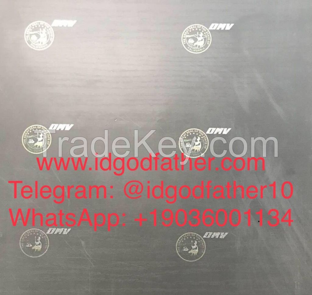 CA, ILL, TX, NV, STATE ID OVERLAY HOLOGRAM STICKER