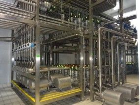 Fermented acidic milk drink production line