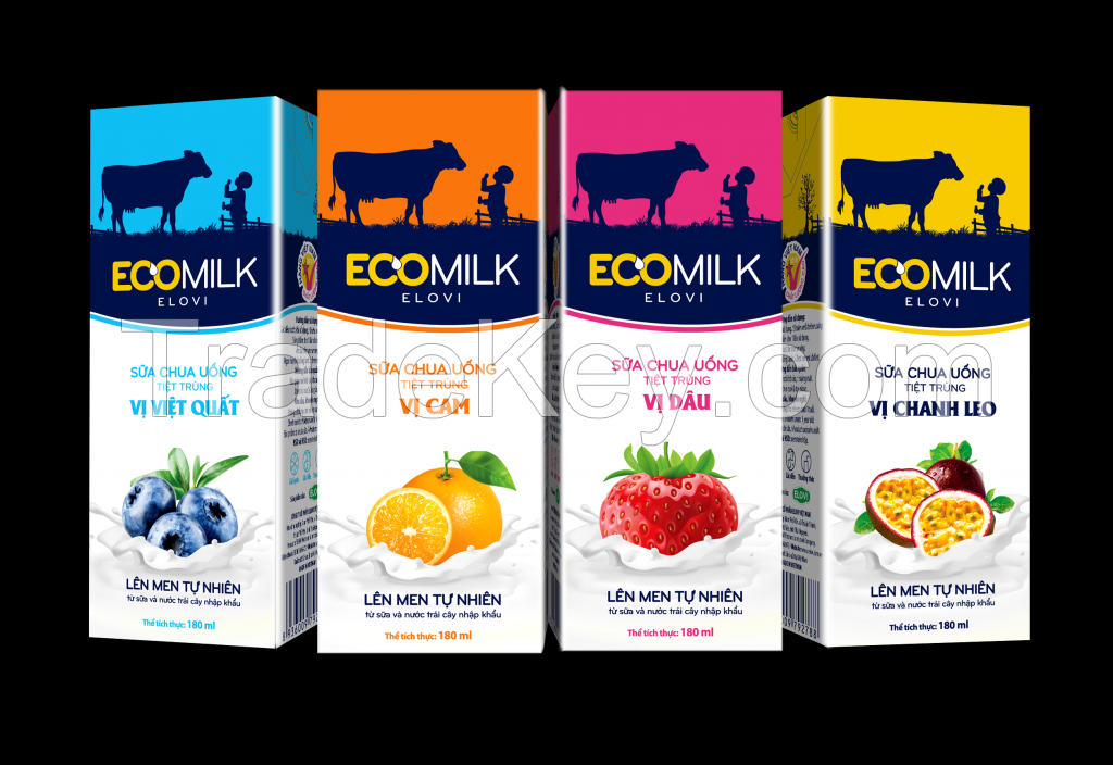 OEM UHT MILK FROM ELOVI JSC.,VIETNAM