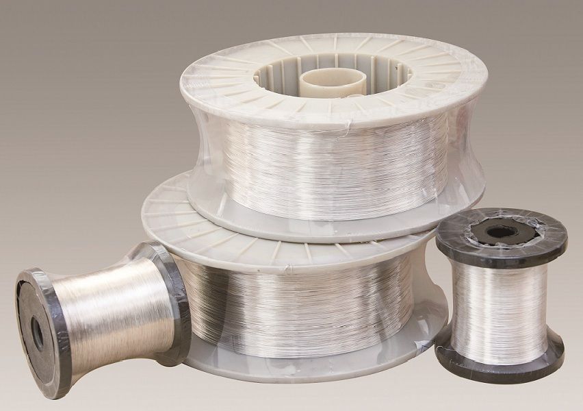 Aluminum flux cored wire rod rings