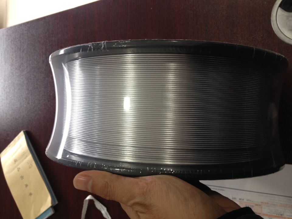 Aluminum flux cored wire rod rings