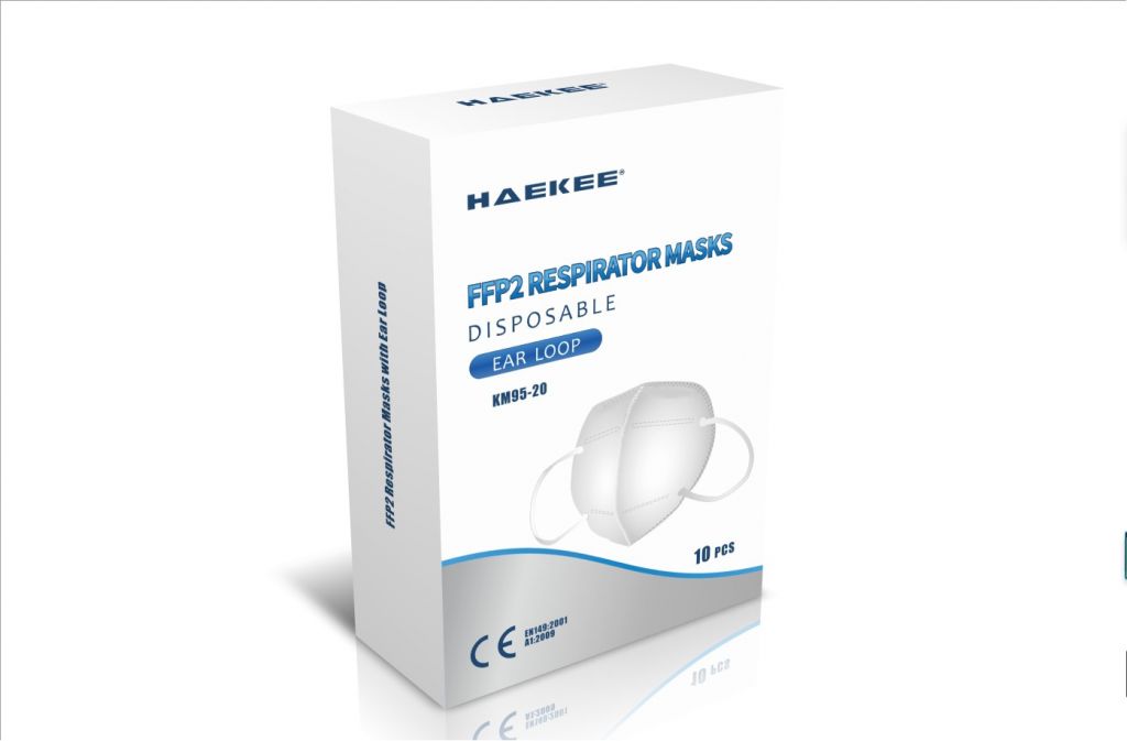 FFP2 Respirators with Ear Loop (KM95-20)