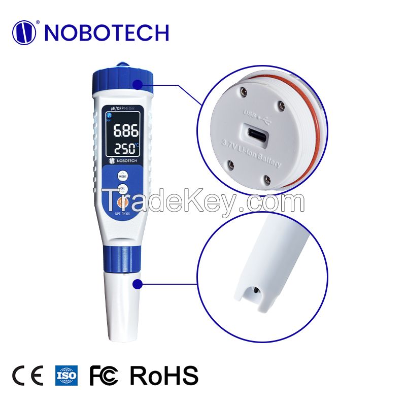 NPT-PH106 ph meter pocket ph tester High precision industrial portable ph meter