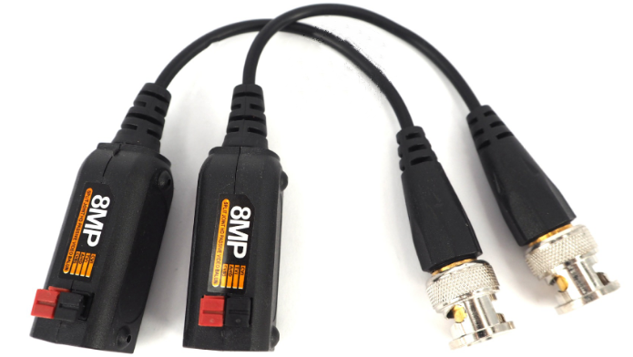 HD-CVI/TVI/AHD/CVBS 720P/960P/1080P/8MP Twisted pairs Passive Video Balun