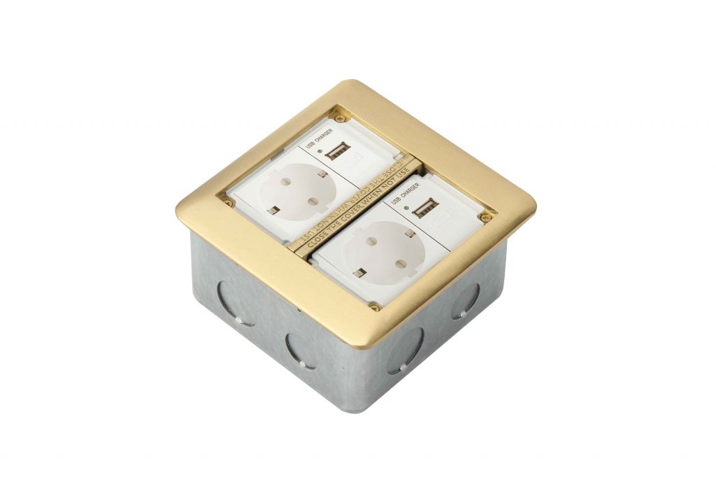 SFP-2L Power Socket/Flip-up Box/Floor Box/Multi Power Socket