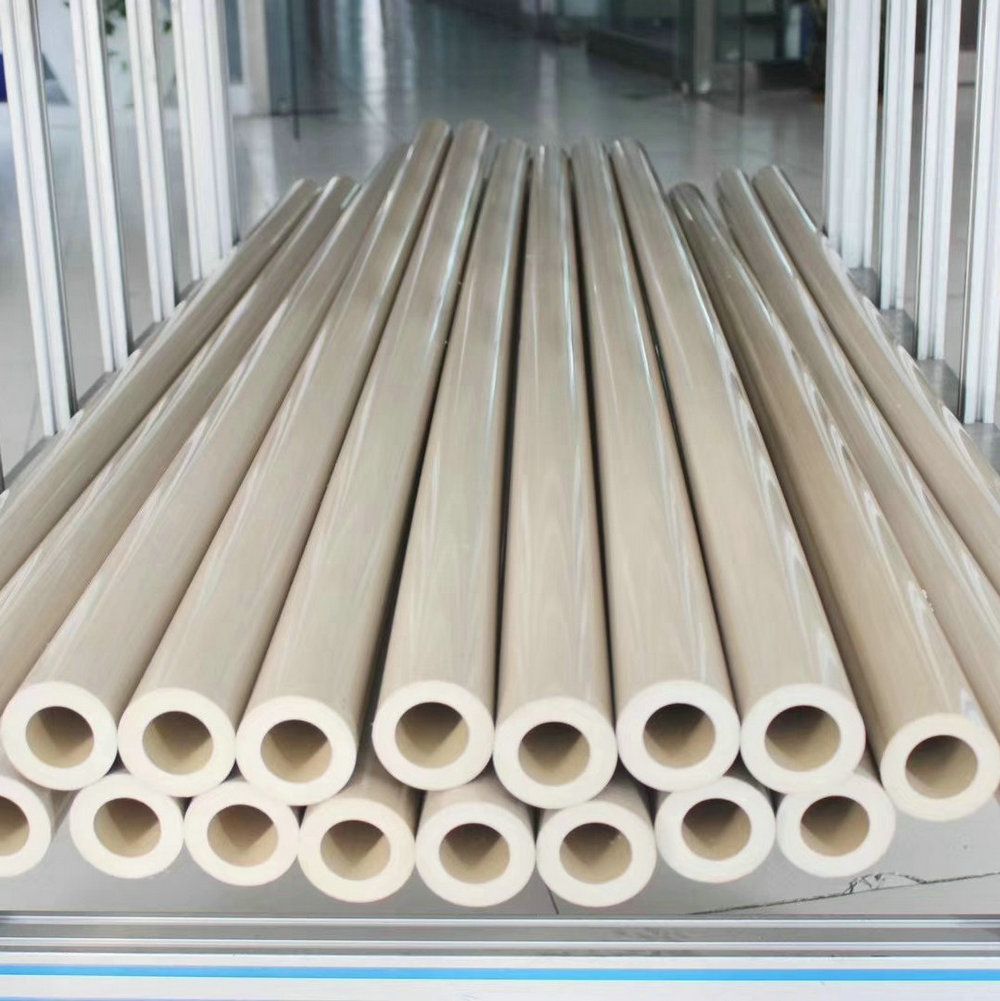 PEEK Tube Polyetheretherketone Round Pipe Tubing Piping Pipeline ICI Thermoplastic Pure PEEK450G PEEK450CA30 PEEK450GL30