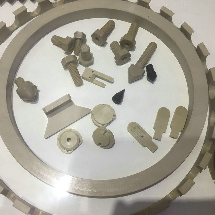 PEEK Parts Polyetheretherketone Components High Pressure Seal Valve Spool for Long March 5 Series Launch Vehicle Drawing CNC