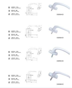 PVC WINDOW AND DOOR ACCESSORIES-PVC window hinge 