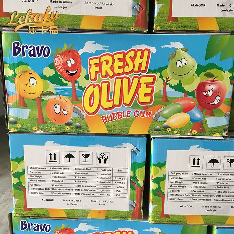 bravo fresh olive bubble gum
