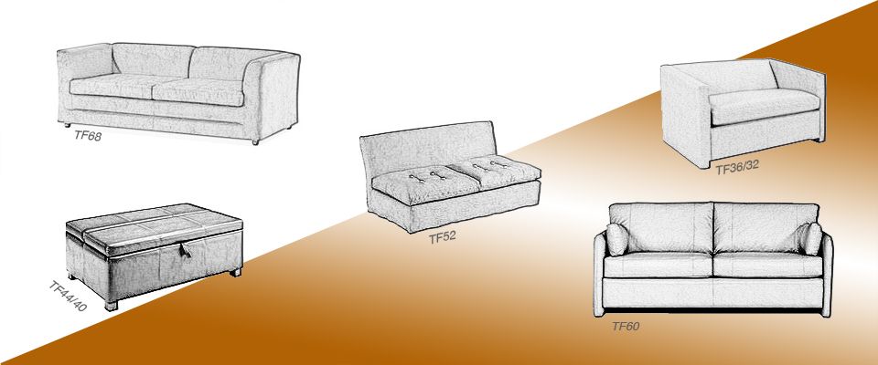 Tri-fold sofa sleeper mechanism-TF00