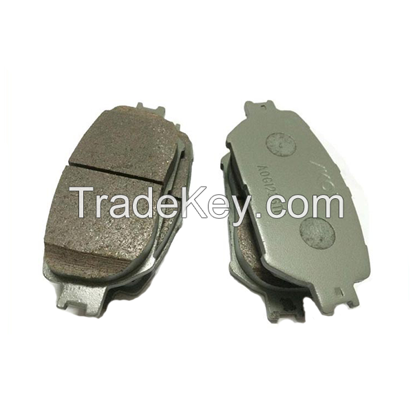 Guangzhou factory Japanese car auto spare part metal ceramic brake pads 