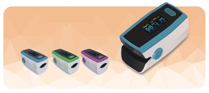 Fingertip Pulse Oximeter (CE, RoHS, FDA 510K)