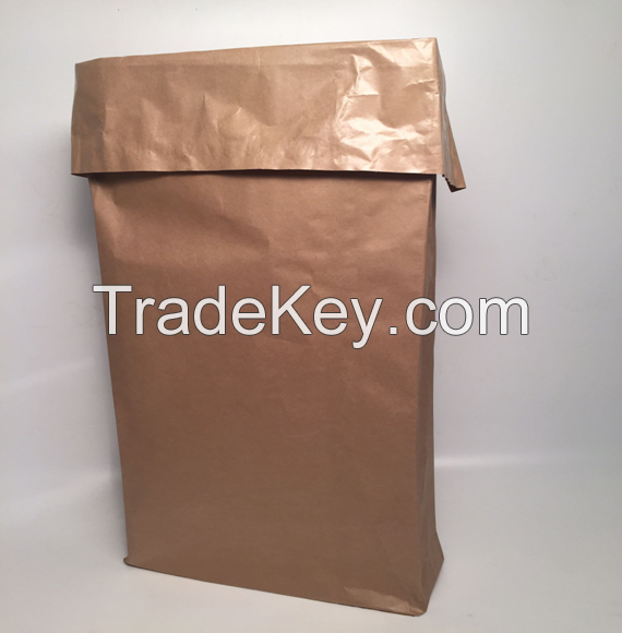 Open-type paper bags/sack, multilayers