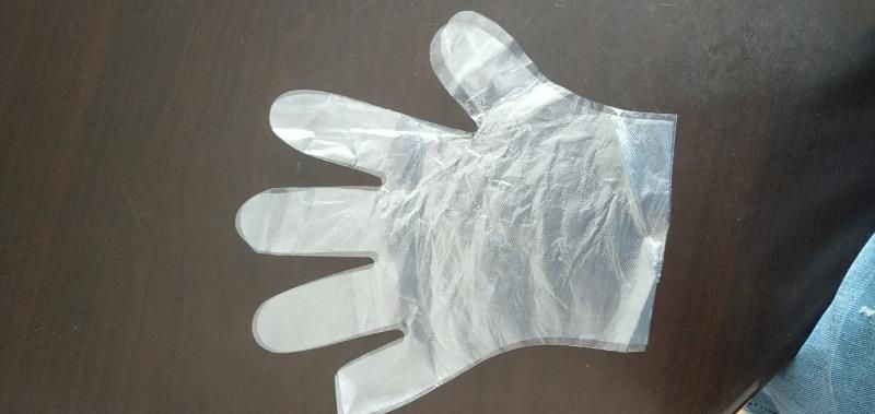 Non sterile PE inspection gloves