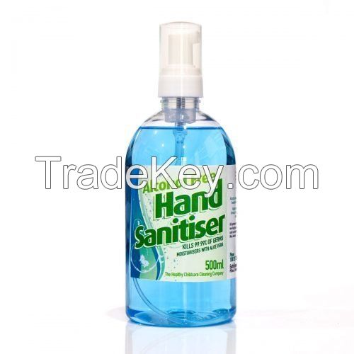 Disinfectant Hand sanitiser available