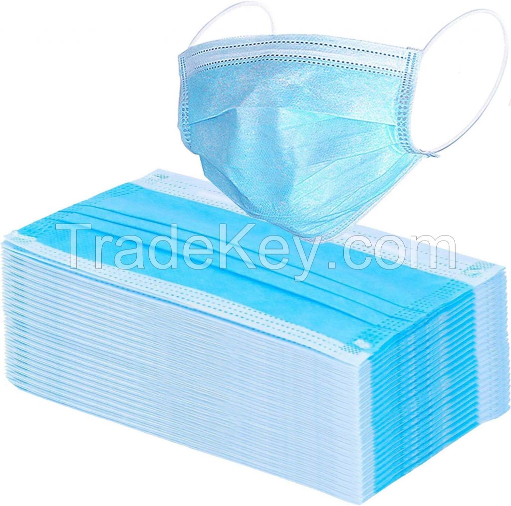 Face Mask Surgical Non-Woven 3ply