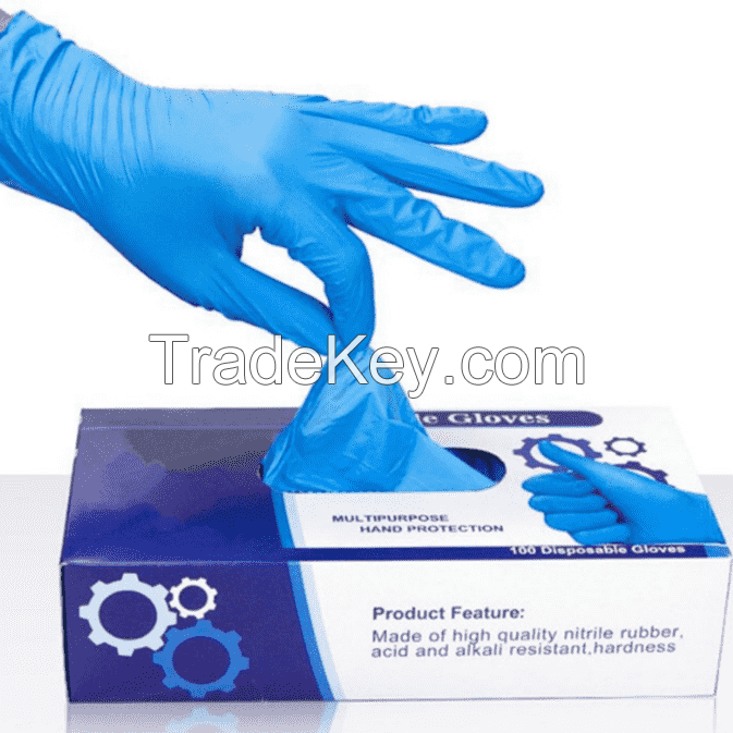 Disposable Medical Latex Gloves / Nitrile Gloves